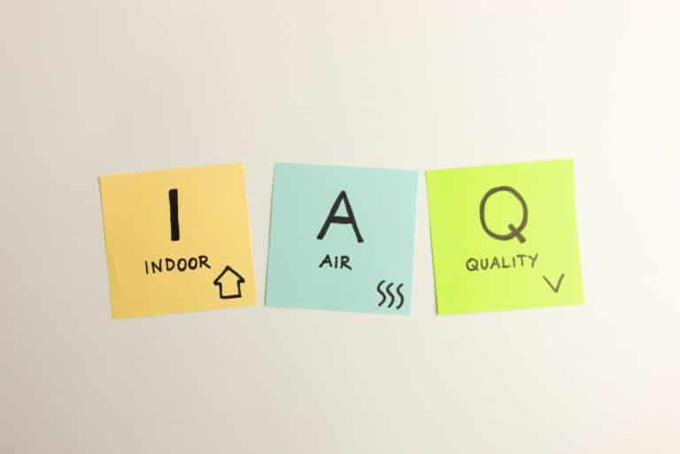 IAQ indoor air quality.